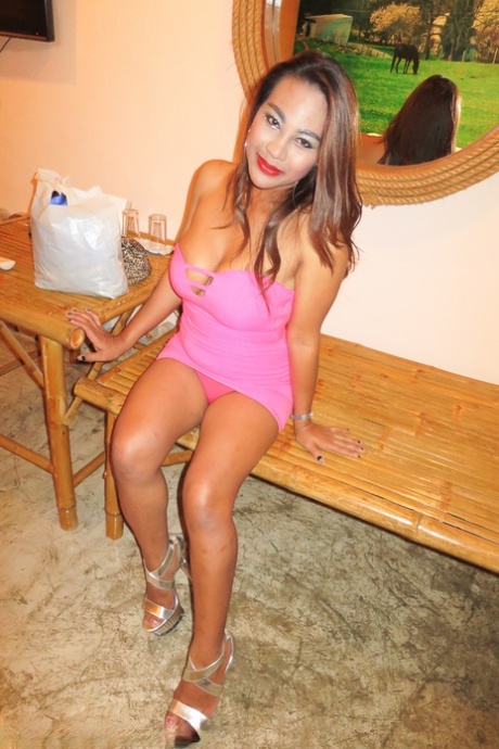 Ladyboys Fucked Bareback performed by Ladyboy Jasmine Hot Images 16077358